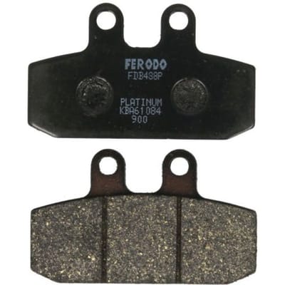 Plaquette de frein Ferodo pour Moto Cagiva 125 Roadster 1995 à 1999 1AA-TLZ1ABOA1 / AV / FDB438P Neuf
