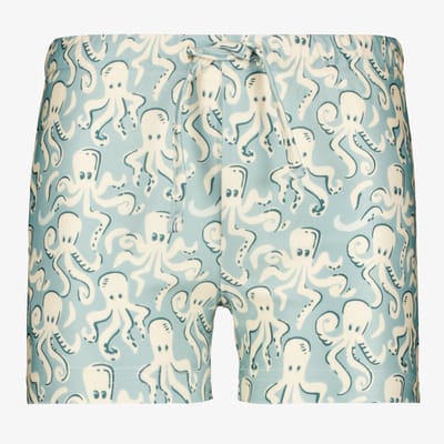 Osaga kinder UV zwembroek met octopus print - Blauw - Maat 92