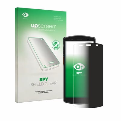 upscreen - privacy screenprotector voor Urovo CT58S - Folie Beschermfolie Blauwlichtfilter
