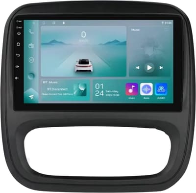 Autoradio met bluetooth - Carplay - Voor Renault Trafic 3 & Opel Vivaro B (2014-2021) - Geschikt voor Apple en Android - Stereo - Navigatie - Navigatiesysteem auto - 1GB 32GB