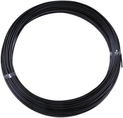 Zwarte buis 3 x 6 mm - hoogwaardig buismateriaal voor technische toepassingen