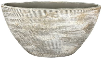 Bloempot Miami - d23 x h21cm - Grijs