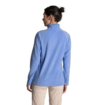 Craghoppers Dames/Dames Nation Trust Miska Half Zip Fleece Top (Vinca Blauw)