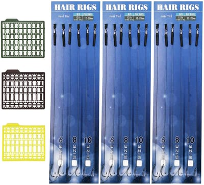 VT Goods - Karpervisuitrusting Set - 21 Stks - Hoogwaardige Haaksystemen - Geschikt voor Karpervissen - Inclusief Boilie Aasstoppers - Compleet Pakket