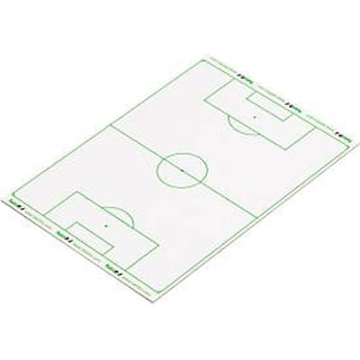 Tactiekbord Tactiboard Voetbal, voor voetbal, zelfklevend, etiketteerbaar, droog uitwisbaar, B 210 x H 148 mm, gecoat karton, transparant