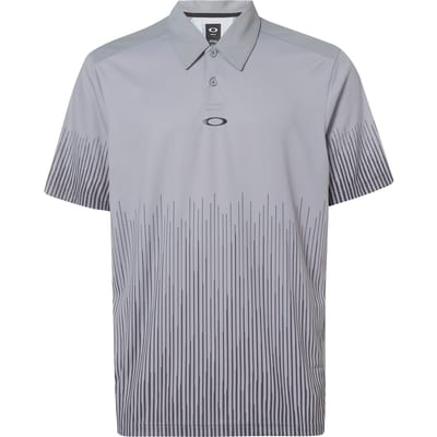 Oakley Korte Mouw Heren Staalgrijs Golf Uniform Poloshirt 434408 29B
