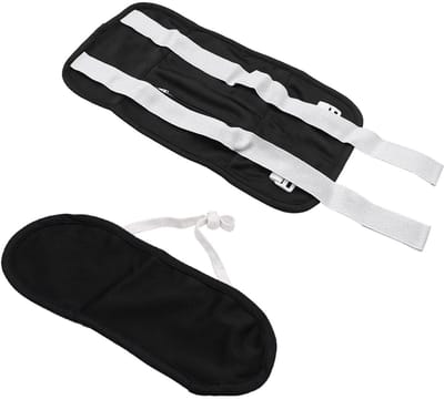 Dailygoods- Ricinusolie 100% - Herbruikbaar - Verstelbaar - Lekvrij - 2 Verpakkingen - Fluweel/Katoen Materiaal - Warmtepakking