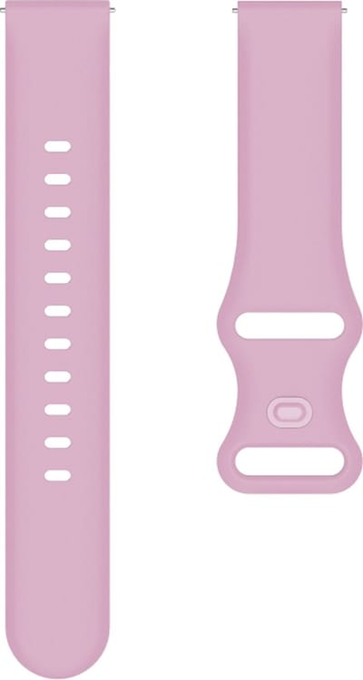 Siliconen bandje - geschikt voor Amazfit GTS / GTS 2(E) / GTS 2 Mini / GTS 3 / 4 (Mini) / Bip (S) / Bip U (Pro) / Bip Lite / Bip 3 (Pro) / GTR 42 mm / Pop (Pro) / Active (2) - lila