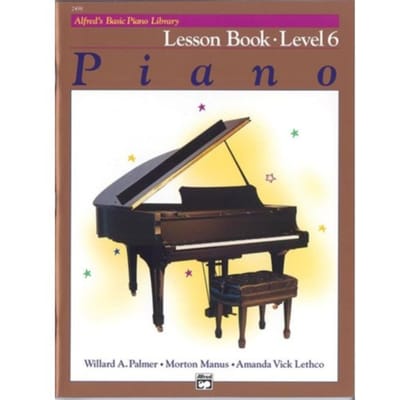 Alfreds Basic Piano Course Lesson Book 6 - Palmer, Willard A.
