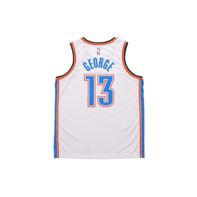 Nike NBA Paul George Association Edition Swingman Jersey, Oklahoma City Thunder Heren Jersey Wit 864437-104 L white