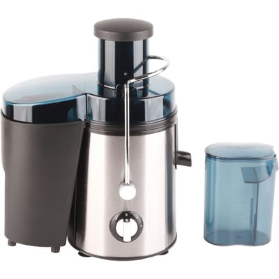 Extracteur de jus centrifuge en acier inoxydable 500 ml pour fruits et légumes entiers black