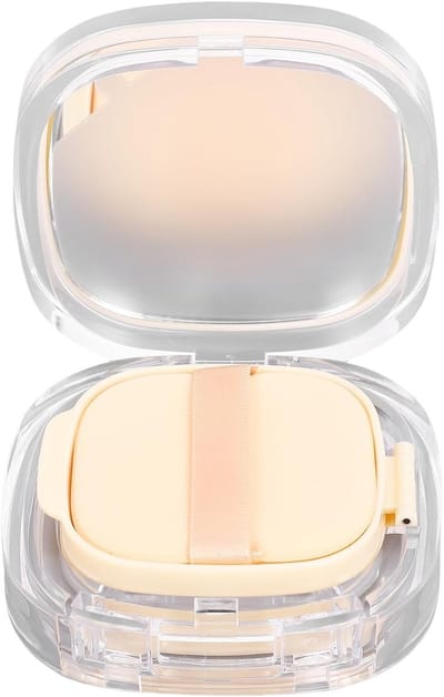 Hervulbare luchtkussencontainer voor make-up met spiegel, lekvrij ontwerp en draagbaar etui voor BB-crème en cosmetica