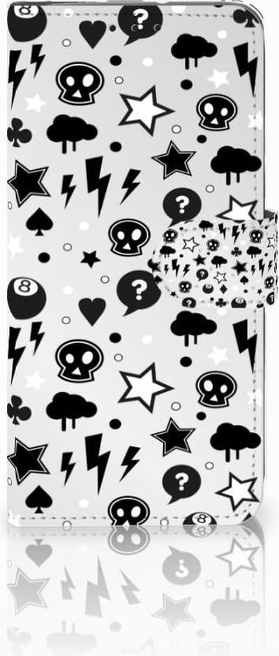Telefoonhoesje met Naam Motorola Moto G7 Power Silver Punk