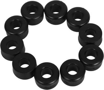Schokdempers Rolschaatsen - Skate Onderdelen - Verbeteren Rijervaring - Universele Compatibiliteit - 20 Stuks - Zwart