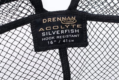 Drennan Acolyte Silverfish Net – Ultralicht Schepnet voor Witvis en Wedstrijdvissen - Maat : 16