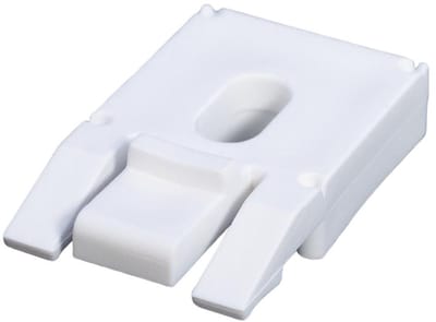 Vicrone® - Plafondsteun - aluminium gordijn rail - met sleufgat - Recht - 16 stuks