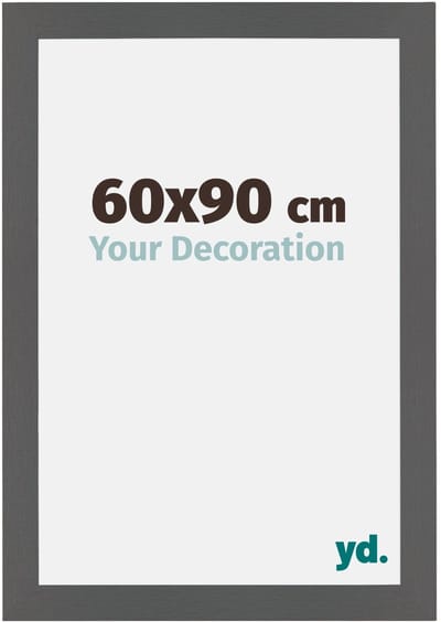 Your Decoration - Puzzellijst 60x90 cm - Antraciet - Puzzellijst 1500-2000 stukjes - MDF Fotolijst - Mura