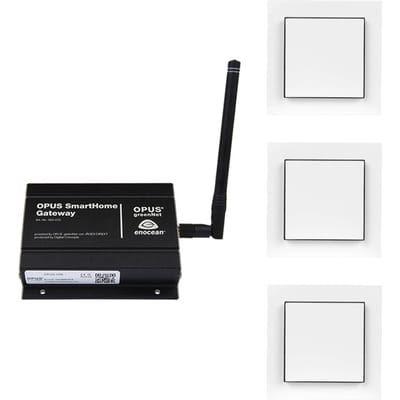 OPUS Gateway + OPUS EasyStart Rolluik Schakelaars