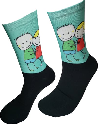 Verjaardags cadeau - Love sokken - Verliefd Print sokken - vrolijke sokken - valentijn cadeau - ik hou van jou - grappige sokken - Schattig - leuke dames en heren sokken - moederdag - vaderdag - Sokken waar je vrolijk van wordt - Maat 40-45