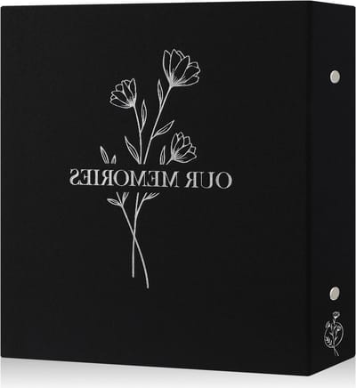 Fotoalbum Linnen - Album Opslag - Foto's Bewaren - Extra Groot 1000 Foto's - 315 x 338 x 9 cm