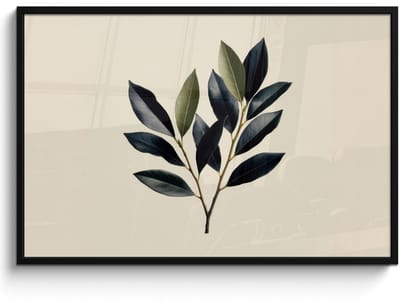 Poster in lijst - Fotolijst 120x80 cm - Posters - Ovaal - Olijfgroen - Simpel - Posterlijst zwart - Decoratie - Wanddecoratie woonkamer - Muurdecoratie slaapkamer