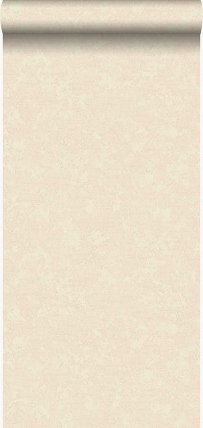 Origin Wallcoverings behang effen crème beige - 53 cm x 10.05 m - 346203