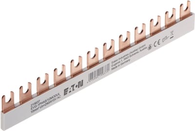 Eaton 215637 Eaton verzamelrail Euro-Vario 63A EVG-1PHAS/12MO Phase busbar Bont 1-polig 10 mm² 63 A 500 V 1 stuk(s)