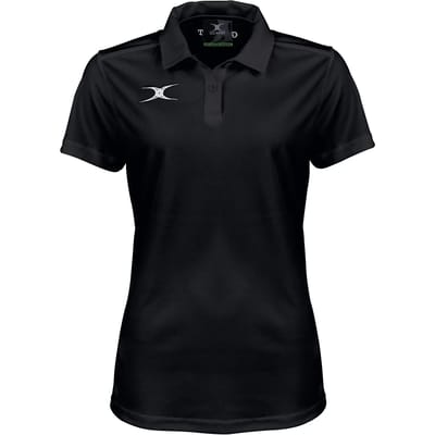 Gilbert Photon II Polo Wmn Zwart - W 8