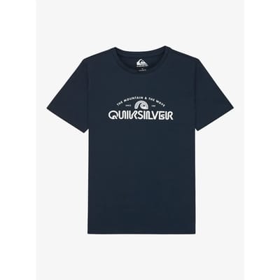 Quiksilver Ev Corpo Classic T-shirt Met Korte Mouwen Blauw 14 Years Jongen