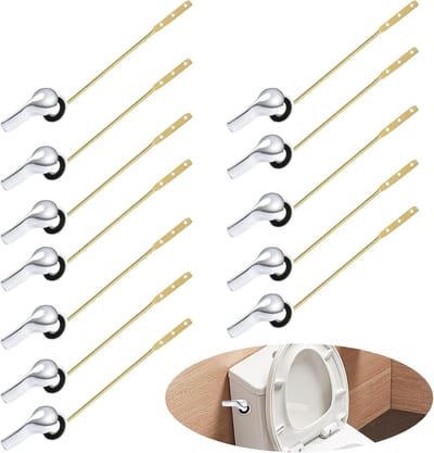 Toilet Spoelhendel - Toilet Handvat - Toilet Reparatie - Verstelbare Lengte - 245 cm Lang - Zilver