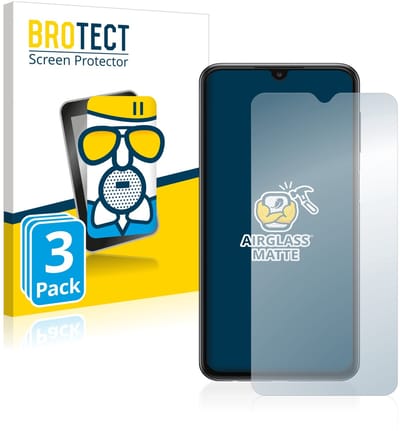 BROTECT - Screenprotector voor Samsung Galaxy A23 - Folie Beschermfolie Beschermglas matte 3 Stuks