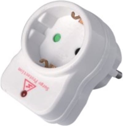 Benson Stekker met doorvoerstekker - overspanningsbeveiliging - indicatielampje - 16A/3500W