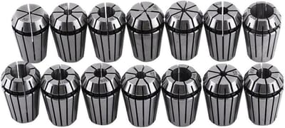 Spantang Set - Werkstukopspanning - Precisie Bewerking - Hoge Elasticiteit - 14 Stuks - Metaal