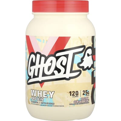 Ghost, Protéine de Whey, Lait aux Céréales Fruitées®, 2 lb (924 g)