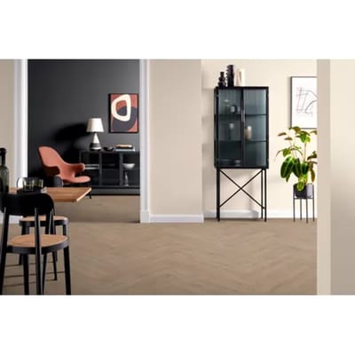 Decomode Visgraat Laminaat Nashville - Natural - 4-zijdige V-groef - 8mm - 1,976m²
