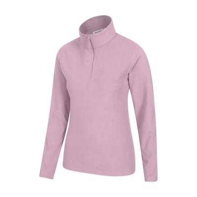 Mountain Warehouse Dames/Dames Camber II Fleece Top (Lichtroze)