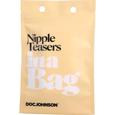 Doc Johnson - In A Bag 5001-09-BG - Nipple Teasers - Smoke Black