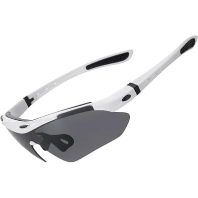 Rockbros 10142 photochromic UV400 cycling glasses - white