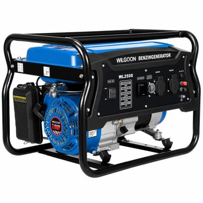 Rolu Stroomgenerator 2200W – Aggregaat – Noodstroom – Camping – Reizen - Benzine – 4 Takt – Draagbaar