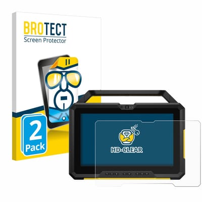 BROTECT - Screenprotector voor Dell Latitude 7220 - Folie Beschermfolie transparant 2 Stuks