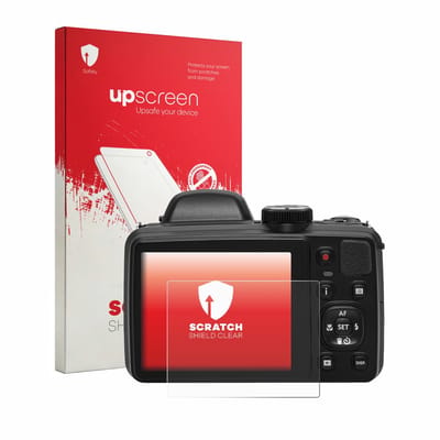 upscreen - Screenprotector voor Kodak Pixpro AZ425 - Folie Beschermfolie transparant