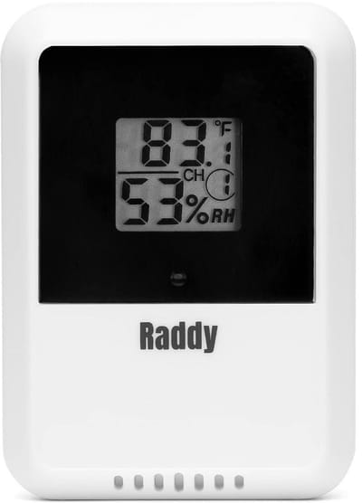 Draadloze Sensor - Buitensensor - Weer Meten - 100 Meter Bereik - 5 x 3 x 1 cm - Wit