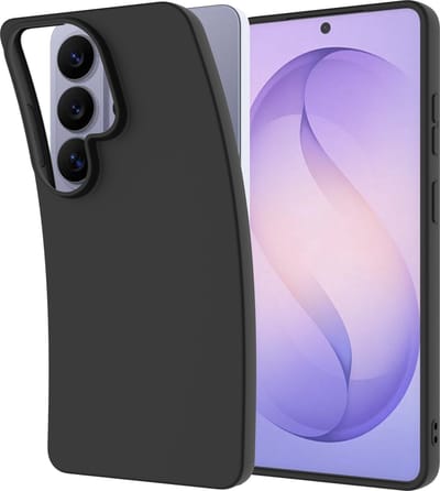 Just in Case hoesje geschikt voor Samsung Galaxy S26 Ultra Hoesje Siliconen - Flexibele 100% GRS Case - Zwart