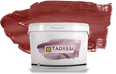 Tadessi Color Vista Muurverf - Dispersie - Dieprood Mat - 2,5 L