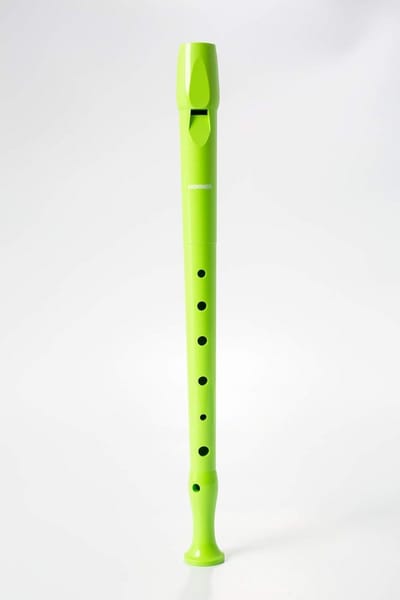 Schattige fluit 9508 van kunststof in groen