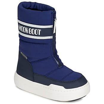 Snowboot Moon Boot Junior Park Zip High Wp Blue Navy-Schoenmaat 31