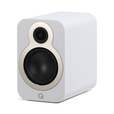 Q Acoustics: 3030c Boekenplank Speakers - 2 Stuks - Satin white