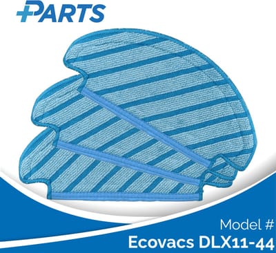 Ecovacs DLX11-44 Dweilpads (3 Stuks, Plus.Parts® alternatief voor D-CC3I)
