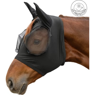 Anti-vliegenmasker voor paarden Waldhausen Puck Flex