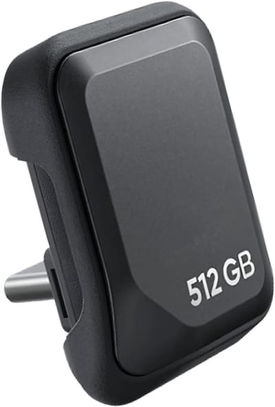 USB C Drive - Externe Geheugenstick - Reisfotografie Opslag - Miniatuur Formaat - 512 GB - Zilver
